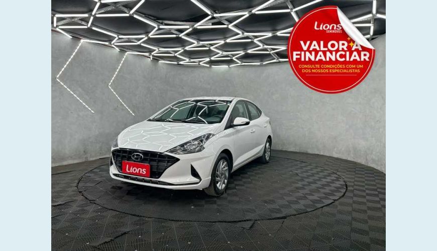 HYUNDAI HYUNDAI HB20S EVOLUTION PACK 1.0 FLEX MANUAL 4P - BRANCO - 2022 Foto 1 (Grande)