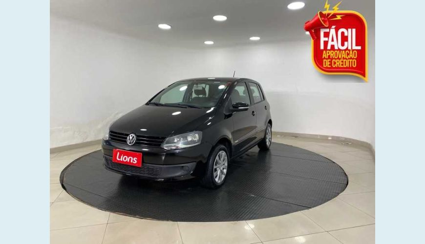 VOLKSWAGEN FOX TEC 1.0 FLEX MANUAL 2P - PRETO - 2014 Foto 1 (Grande)