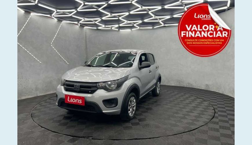 FIAT MOBI LIKE 1.0 FLEX MANUAL 4P - PRATA - 2022 Foto 1 (Grande)