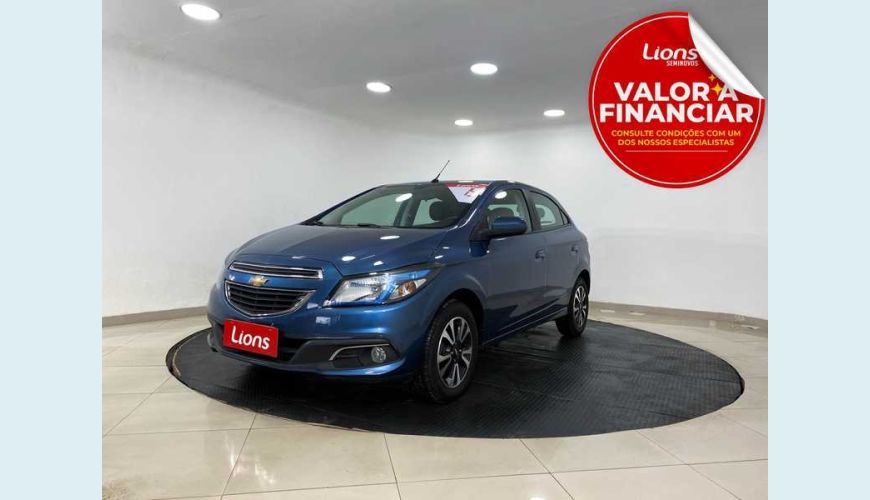CHEVROLET ONIX LTZ 1.4 FLEX MANUAL 4P - AZUL - 2015 Foto 1 (Grande)