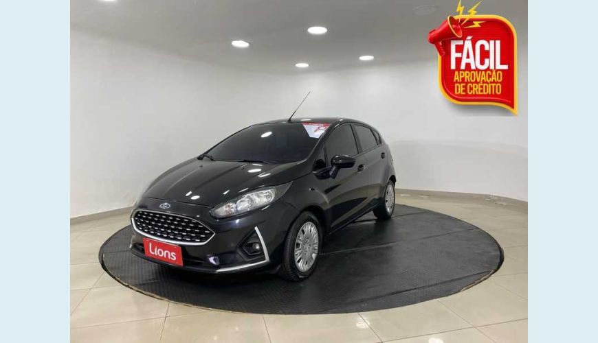 FORD FIESTA SE 1.6 16V FLEX MANUAL 4P - PRETO - 2018 Foto 1 (Grande)