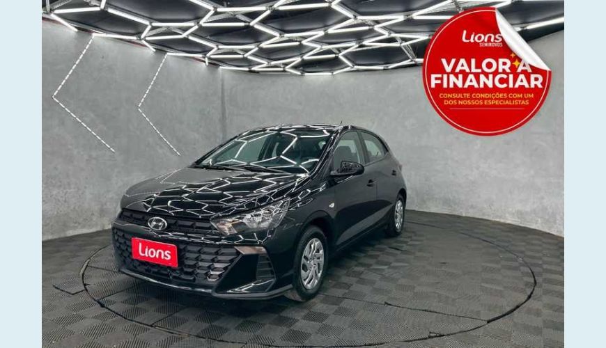 HYUNDAI HB 20 SENSE 1.0 FLEX MANUAL 4P - PRETO - 2024 Foto 1 (Grande)