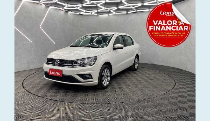VOLKSWAGEN VOYAGE 1.6 FLEX MANUAL 4P - BRANCO - 2022 Foto 1 (Grande)