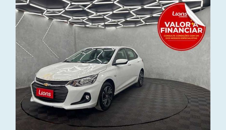 CHEVROLET ONIX LT 1.0 TURBO FLEX MANUAL 4P - BRANCO - 2024 Foto 1 (Grande)