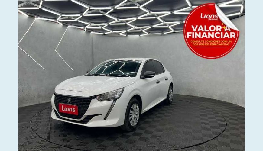 PEUGEOT 208 LIKE 1.0 FLEX MANUAL 4P - BRANCO - 2023 Foto 1 (Grande)