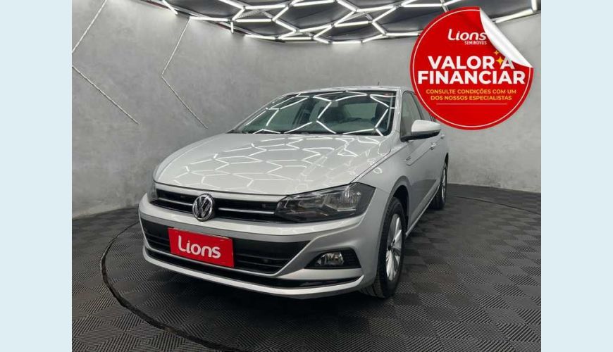 VOLKSWAGEN VIRTUS COMFORTLINE 1.0 TSI FLEX AUT. 4P - PRATA - 2020 Foto 1 (Grande)