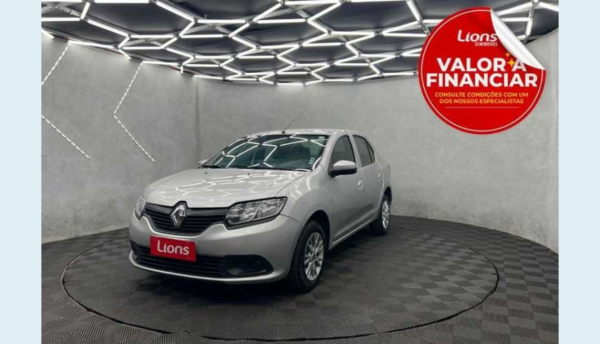 RENAULT LOGAN ZEN 1.0 FLEX MANUAL 4P - PRATA - 2024 Foto 1 (Grande)