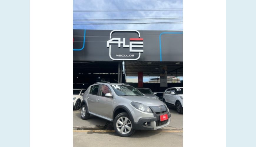 RENAULT SANDERO FLEX MANUAL 4P - PRATA - 2014 Foto 1 (Grande)