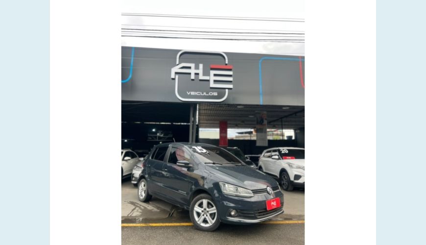 VOLKSWAGEN FOX FLEX MANUAL 4P - CINZA - 2015 Foto 1 (Grande)