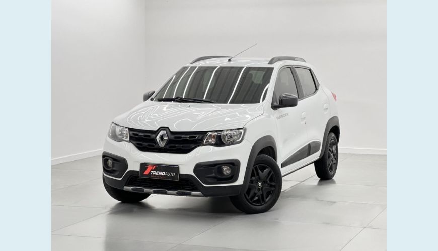 RENAULT KWID OUTSID 10MT FLEX MANUAL 4P - BRANCO - 2022 Foto 1 (Grande)