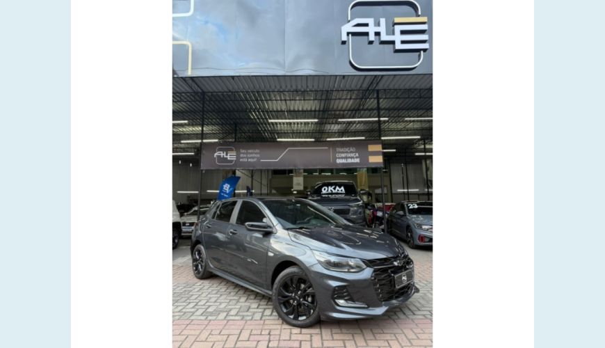 CHEVROLET CHEVROLET ONIX FLEX AUT. 4P - CINZA - 2024 Foto 1 (Grande)