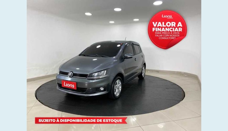 VOLKSWAGEN FOX COMFORTLINE 1.6 MSI FLEX MANUAL 4P - CINZA - 2018 Foto 1 (Grande)