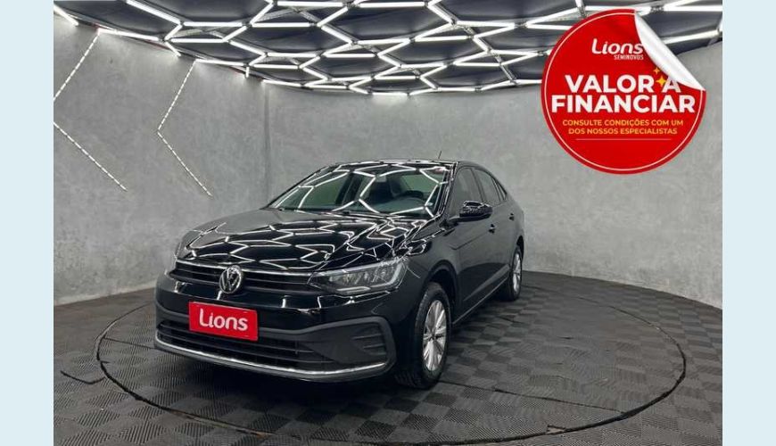 VOLKSWAGEN VIRTUS TSI 1.0 - PRETO - 2024 Foto 1 (Grande)