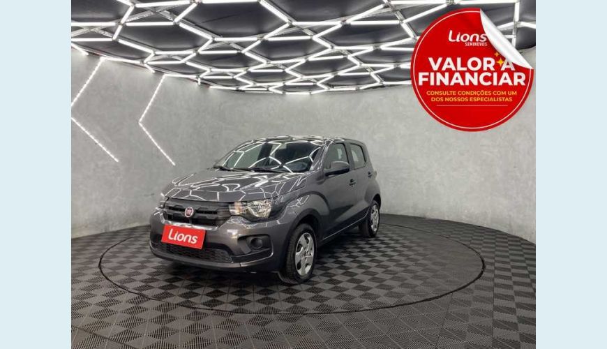 FIAT FIAT MOBI LIKE 1.0 FLEX MANUAL 4P - CINZA - 2020 Foto 1 (Grande)