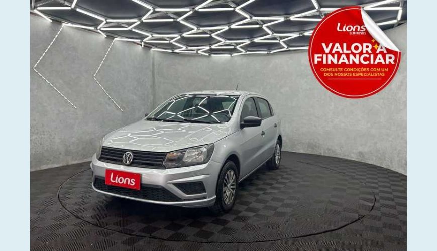 VOLKSWAGEN GOL 1.0 12V (FLEX) - PRATA - 2022 Foto 1 (Grande)