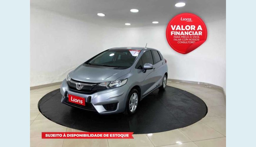 HONDA FIT 1.5 16V LX CVT (FLEX) - PRATA - 2017 Foto 1 (Grande)