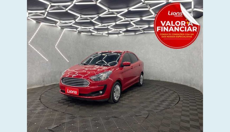 FORD KA SE PLUS 1.5 12V FLEX AUT. 4P - VERMELHO - 2020 Foto 1 (Grande)