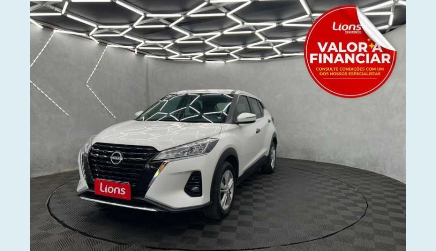 NISSAN KICKS ACTIVE 1.6 (FLEX) - BRANCO - 2024 Foto 1 (Grande)