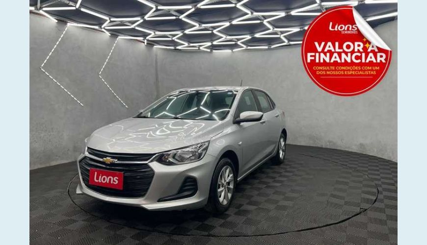 CHEVROLET ONIX LT 1.0 FLEX MANUAL 4P - PRATA - 2023 Foto 1 (Grande)