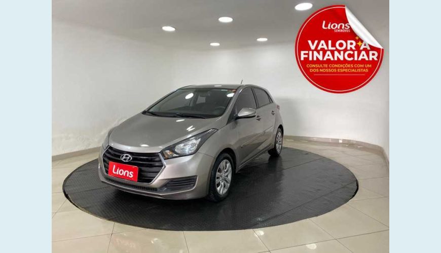 HYUNDAI HB 20 COMFORT PLUS 1.0 FLEX MANUAL 4P - PRATA - 2016 Foto 1 (Grande)
