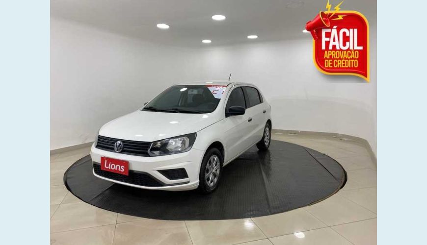 VOLKSWAGEN GOL 1.0 12V (FLEX) - BRANCO - 2021 Foto 1 (Grande)