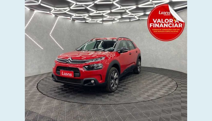 CITROËN C4 CACTUS 1.6 FEEL (AUT) (FLEX) - VERMELHO - 2022 Foto 1 (Grande)