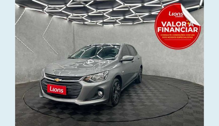 CHEVROLET ONIX LT 1.0 TURBO FLEX MANUAL 4P - PRATA - 2024 Foto 1 (Grande)