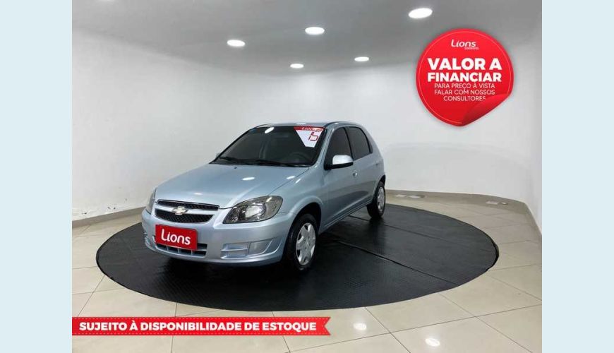 CHEVROLET CELTA LT 1.0 FLEX MANUAL 4P - PRATA - 2015 Foto 1 (Grande)