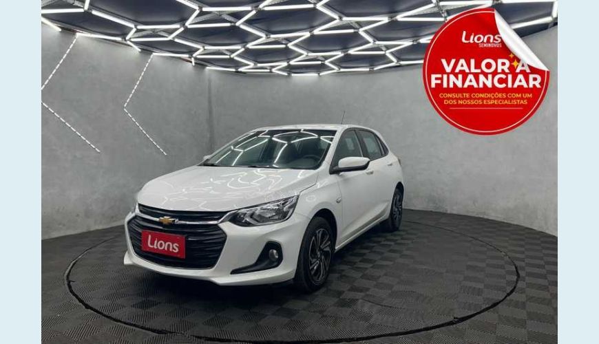 CHEVROLET ONIX LT 1.0 TURBO FLEX MANUAL 4P - BRANCO - 2024 Foto 1 (Grande)