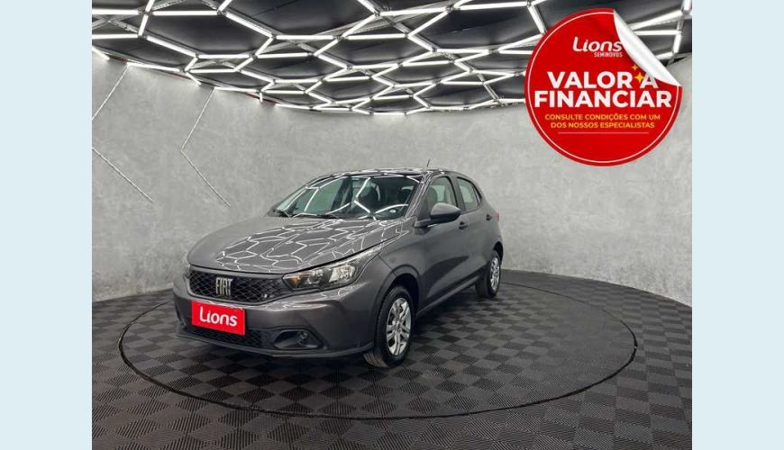 FIAT ARGO 1.0 FLEX MANUAL 4P - CINZA - 2023 Foto 1 (Grande)