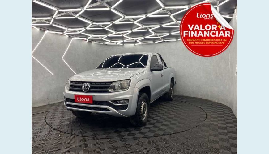 VOLKSWAGEN AMAROK S 2.0 TDI DIESEL MANUAL 2P - PRATA - 2019 Foto 1 (Grande)