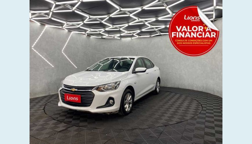 CHEVROLET ONIX PLUS 1.0 LTZ TURBO (FLEX) - BRANCO - 2022 Foto 1 (Grande)