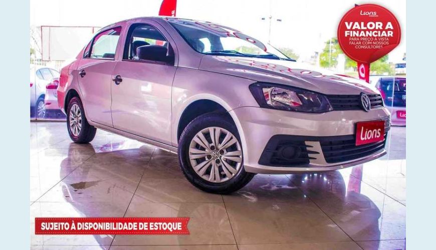 VOLKSWAGEN VOYAGE TRENDLINE 1.6 FLEX MANUAL 4P - PRATA - 2018 Foto 1 (Grande)