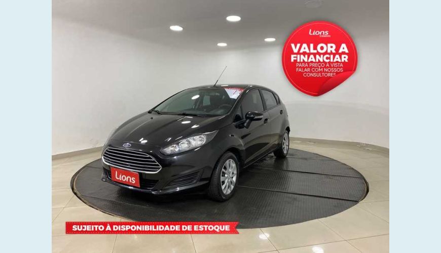 FORD FIESTA SE 1.6 16V FLEX MANUAL 4P - PRETO - 2017 Foto 1 (Grande)
