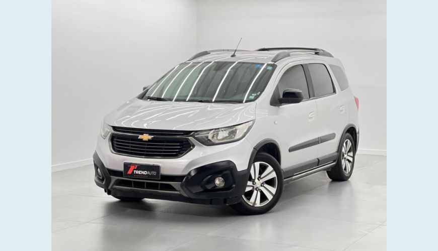 CHEVROLET CHEVROLET SPIN ACT7 1.8 FLEX AUT. 4P - PRATA - 2019 Foto 1 (Grande)
