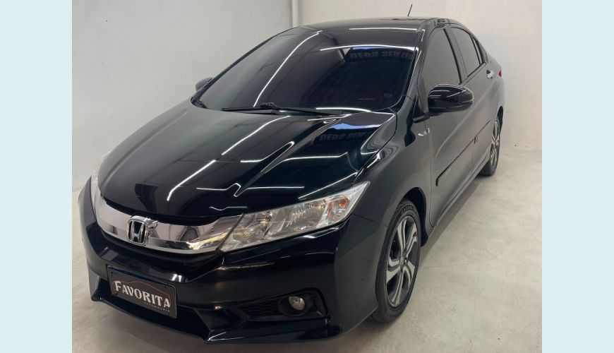 HONDA HONDA CITY SEDAN EX 1.5 16V FLEX AUT. 4P - PRETO - 2015 Foto 1 (Grande)