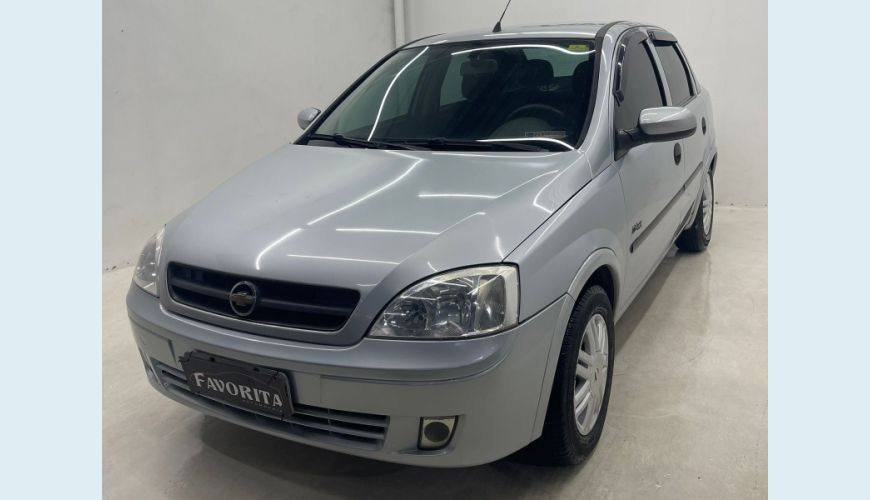 CHEVROLET CHEVROLET CORSA HAT. MAXX 1.8 MPFI 8V FLEX MANUAL 4P - PRATA - 2007 Foto 1 (Grande)