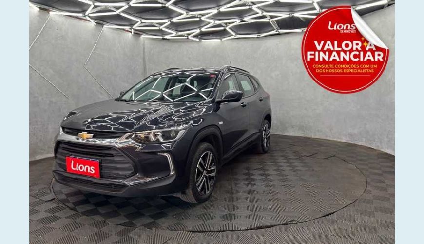 CHEVROLET TRACKER LT 1.0 TURBO (AUT.) - CINZA - 2024 Foto 1 (Grande)