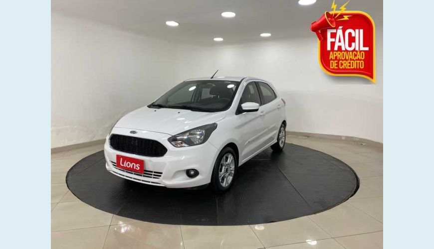 FORD KA SE 1.5 16V FLEX MANUAL 4P - BRANCO - 2015 Foto 1 (Grande)