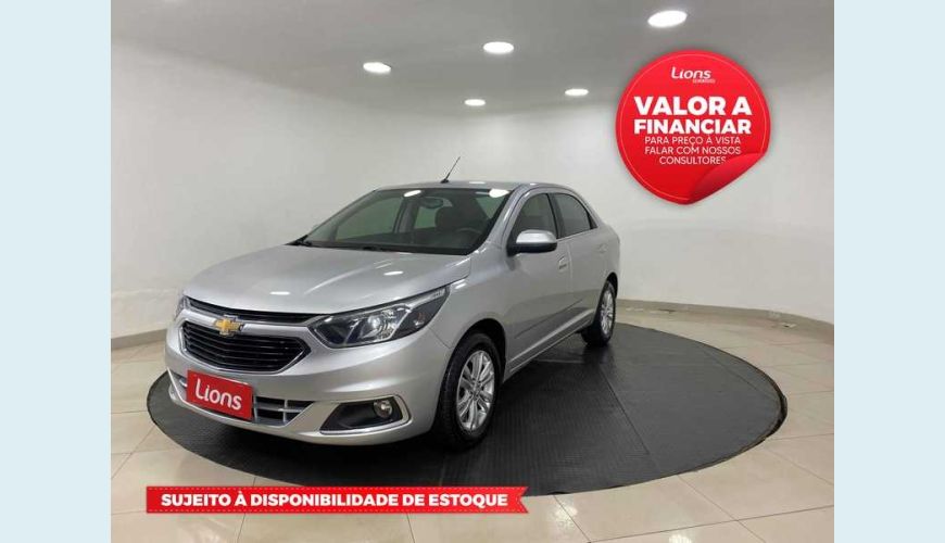 CHEVROLET CHEVROLET COBALT LTZ 1.8 8V FLEX AUT. 4P - PRATA - 2019 Foto 1 (Grande)