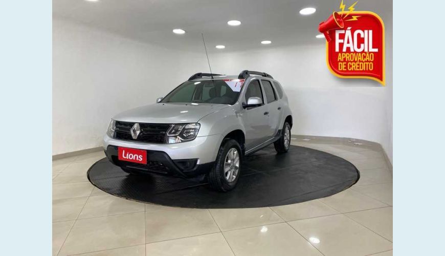 RENAULT RENAULT DUSTER EXPRESSION 1.6 16V FLEX MANUAL 4P - PRATA - 2017 Foto 1 (Grande)
