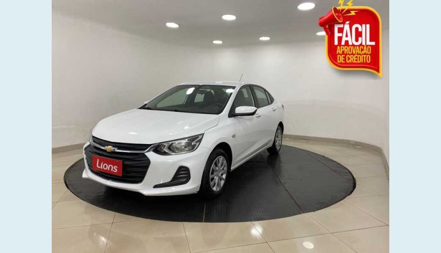 CHEVROLET ONIX PLUS 1.0 LT FLEX - BRANCO - 2020 Foto 1 (Grande)