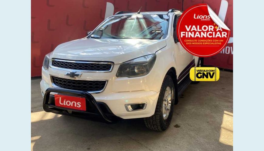 CHEVROLET CHEVROLET S-10 LTZ 2.4 FLEX MANUAL 4P - BRANCO - 2013 Foto 1 (Grande)
