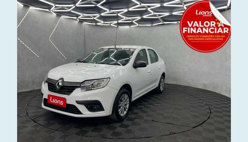 RENAULT LOGAN ZEN 1.0 FLEX MANUAL 4P - BRANCO - 2024 Foto 1 (Grande)