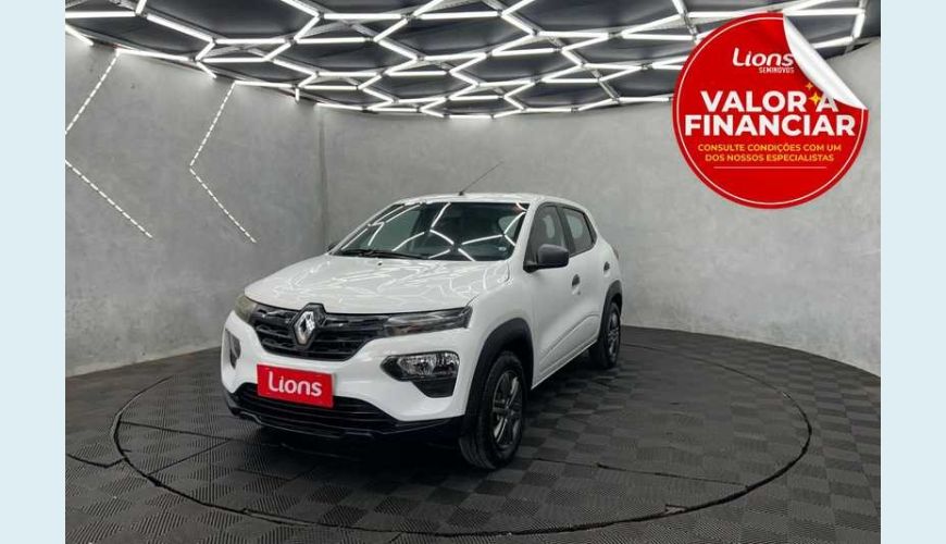 RENAULT KWID ZEN 1.0 12V SCE FLEX - BRANCO - 2024 Foto 1 (Grande)