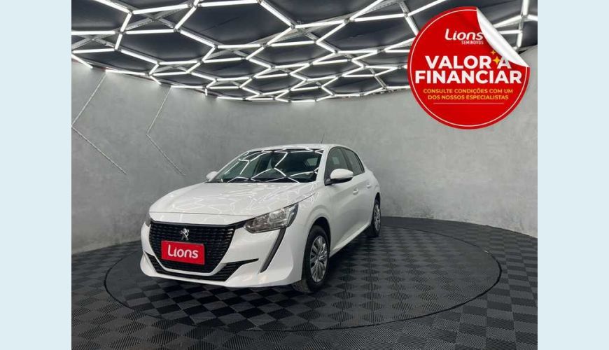 PEUGEOT PEUGEOT 208 LIKE 1.6 FLEX MANUAL 4P - BRANCO - 2022 Foto 1 (Grande)