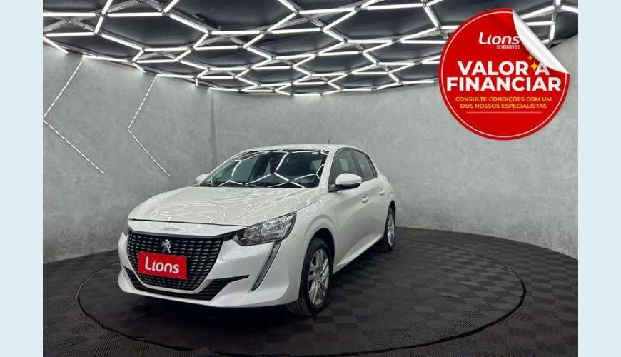 PEUGEOT PEUGEOT 208 ACTIVE 1.6 FLEX AUT. 4P - BRANCO - 2023 Foto 1 (Grande)