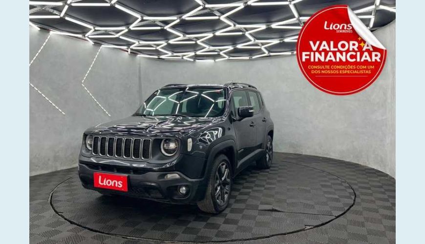 JEEP JEEP RENEGADE LONGITUDE 1.8 FLEX AUT. 4P - PRETO - 2021 Foto 1 (Grande)