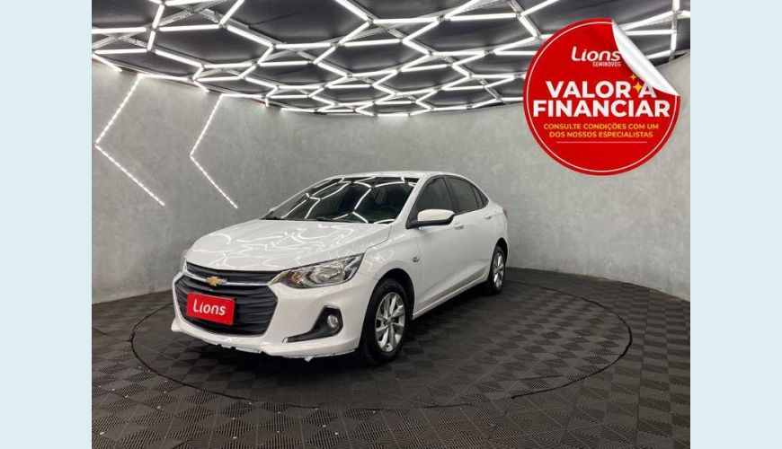 CHEVROLET CHEVROLET ONIX PLUS LTZ TURBO 1.0 FLEX AUT. 4P - BRANCO - 2022 Foto 1 (Grande)