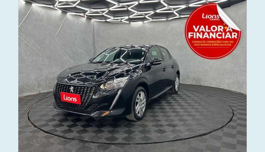 PEUGEOT 208 ACTIVE 1.6 FLEX AUT. - PRETO - 2023 Foto 1 (Grande)